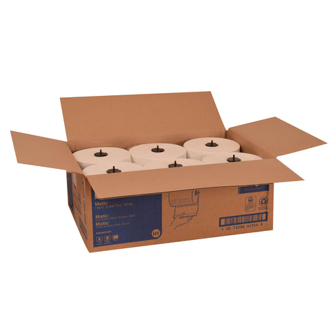 Essity Tork Advanced Matic White 2-Ply Paper Hand Towel Roll, 525 Feet -- 6 per case
