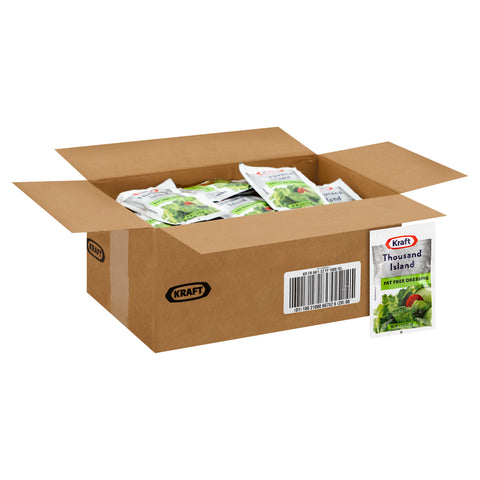 Kraft DRESSING THOUSAND ISLAND FAT FREE SINGLE SERVE POUCH