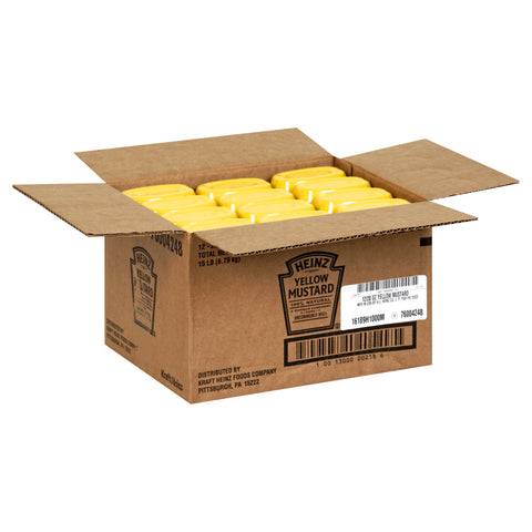 Heinz Yellow Mustard, 20 Ounce -- 12 per case.