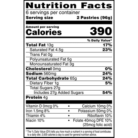 Pop-Tarts® PASTRY POP TART CINNAMON SUGAR SINGLE SERVE