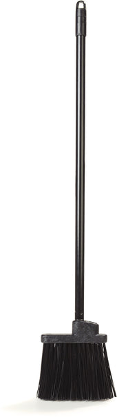 Broom Duo Sweep® Lobby W/ Black Metal Threaded Handle Black 30