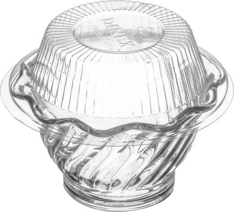 Carlisle DISH DESSERT TULIP SAN PLASTIC CLEAR 5 OZ