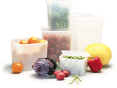 StorPlus™ CONTAINER PLASTIC SEE THRU SQUARE TRANSLUCENT 2 QT