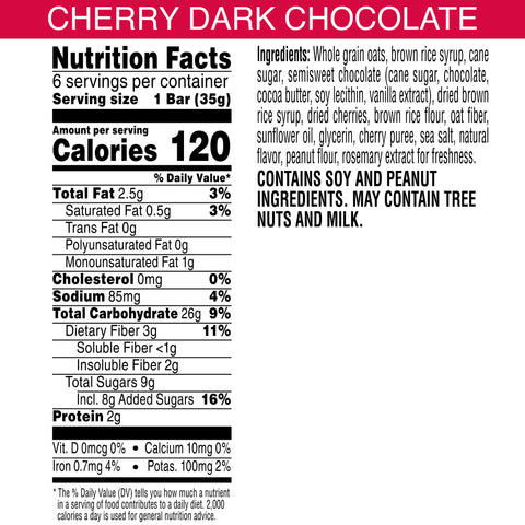 Kashi® GRANOLA BAR CHEWY CHERRY DARK CHOCOLATE