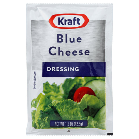 Kraft Dressing Blue Cheese, 1.5 Ounce -- 60 Count
