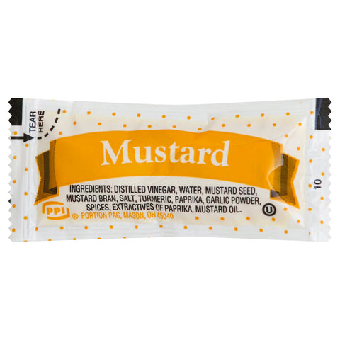 Mustard Yellow Single Serve Packet 0005390/78000358