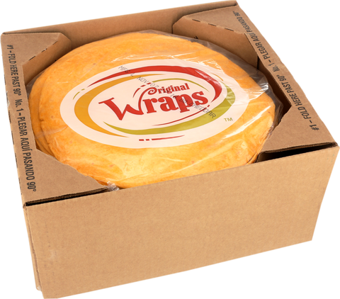 Mexican Original® TORTILLA FLOUR PRESSED CHEDDAR CHEESE 12