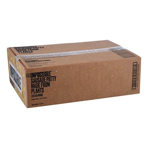 Impossible Burger Sausage Patty, 1.6 Ounce -- 100 per case