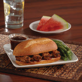 Smartserve® BEEF RIB PATTIE W BUILT-IN BBQ SAUCE 10000014531