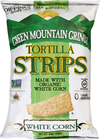 Green Mountain Gringo® TORTILLA CHIP STRIPS CORN WHITE