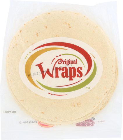 Mexican Original® TORTILLA FLOUR WHITE HEAT-PRESSED 12