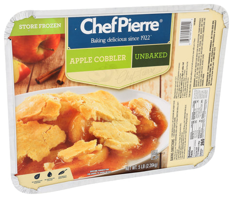 Sara Lee Chef Pierre Apple Cobbler, 5 Pound -- 4 per case.