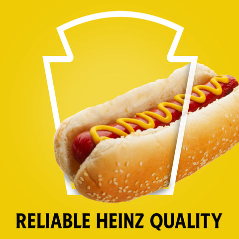 Heinz Yellow Mustard, 14 Ounce -- 12 per case.