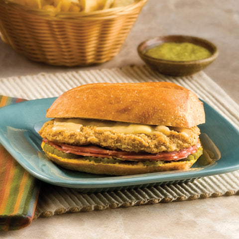 Advance Food Super Crispy Chopped Pork Fritter, 4 Ounce -- 40 per case.