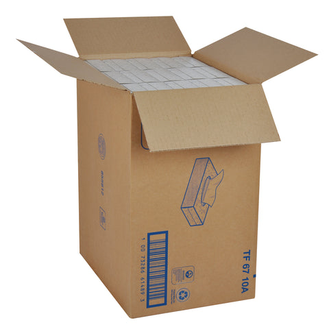Tork 2 Ply White Universal Facial Tissue, 16 x 3 x 11.5 inch - 100 sheets per box -- 30 boxes per case