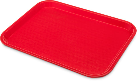 Carlisle TRAY SERVING CAFE® STANDARD RED 10X14