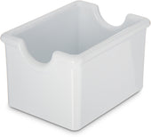 Carlisle CADDY SUGAR WHITE PLASTIC STANDARD-HOLDS 20 PACKETS