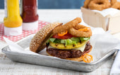 Beef Patty Ground Seasoned Homestyle Frozen 5.33 Oz