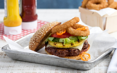 Beef Patty Ground Seasoned Homestyle Frozen 5.33 Oz