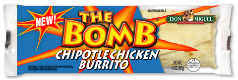 Don Miguel BURRITO BOMB CHICKEN CHIPOTLE