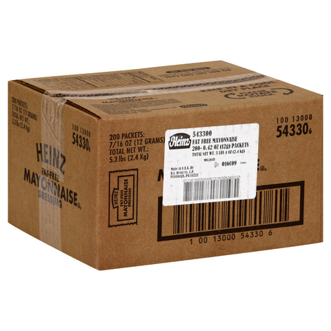 Mayonnaise Fat Free Single Serve Packet 543300/78000756