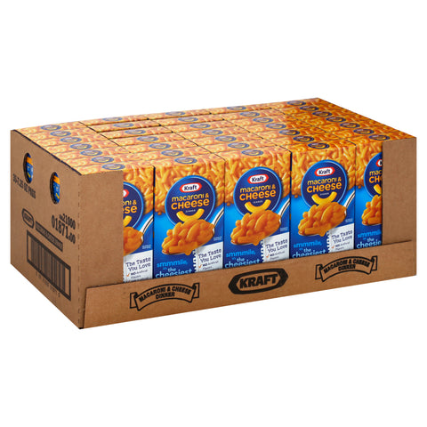 Kraft Dinners Macaroni and Cheese - Entree, 7.25 Ounce -- 35 per case.