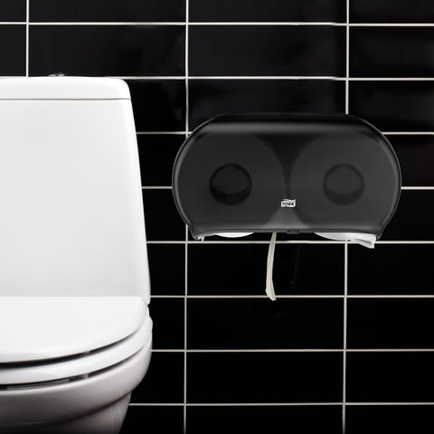 Tissue Toilet Jumbo Roll White 2 Ply 8.8