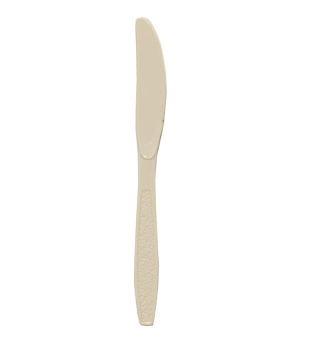 Knife Plastic Heavyweight Champagne Boxed