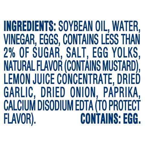 Kraft Real Spoonable Mayonnaise, 12 Ounce -- 12 per case.