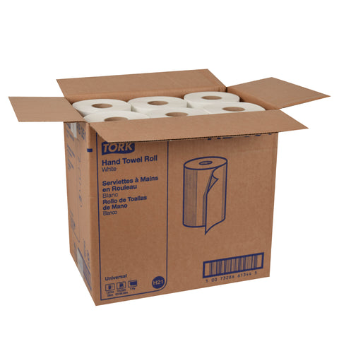 Towel Hardwound Roll White 1-ply 7.88