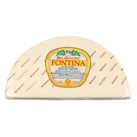 Belgioioso CHEESE FONTINA HALF WHEEL