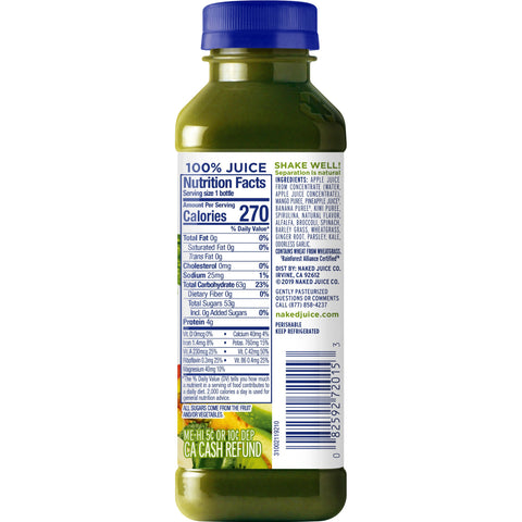 Naked Juice BEVERAGE JUICE GREEN MACHINE