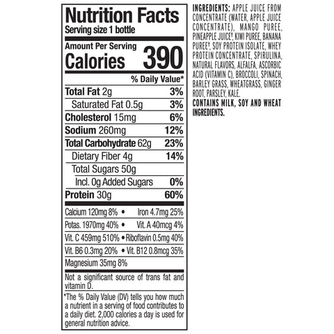 Naked Juice JUICE PROTEIN & GREENS