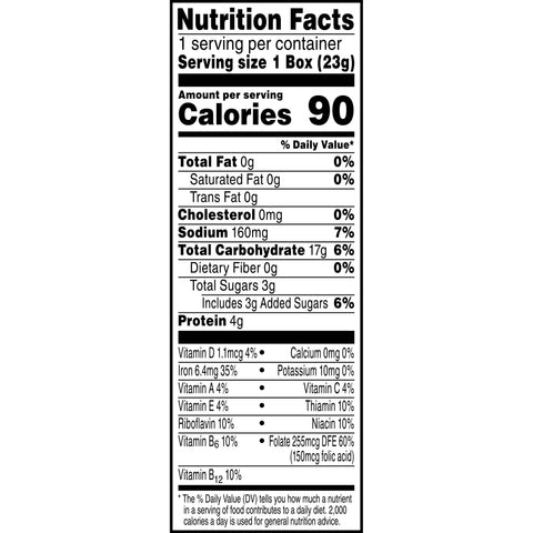 Cereal Special K® Individual Box