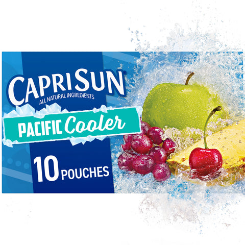 Capri Sun Original Pacific Cooler Beverage, 60 Fluid Ounce -- 4 per case.